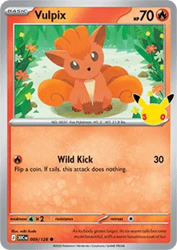 Vulpix – 009/128 – Common