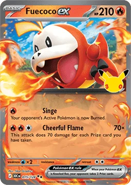 Fuecoco ex – 015/128 – Double Rare