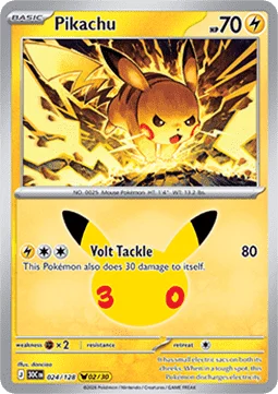 Pikachu – 024/128 – Pikachu Rare