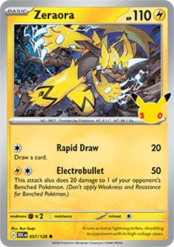Zeraora – 057/128 – Common