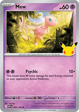 Mew – 065/128 – Rare