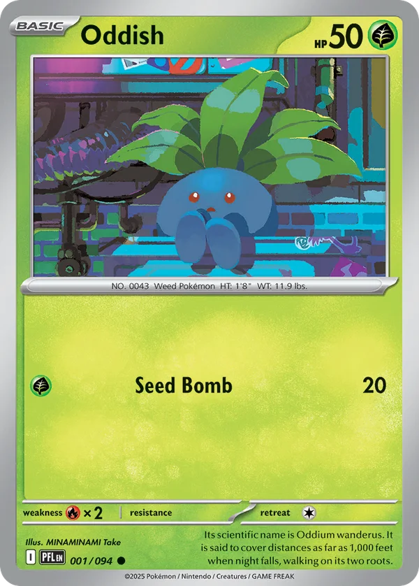 Oddish – 001/094 – Common – Normal