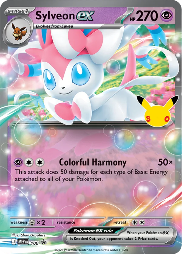 Sylveon ex – 100/128 – Promo