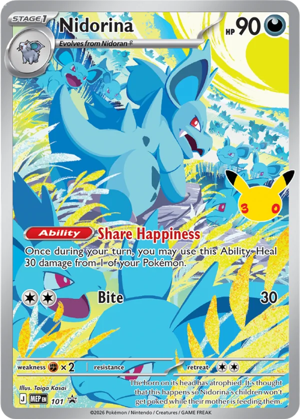 Nidorina – 101/128 – Promo