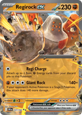 Regirock ex – 101/182 – Double Rare
