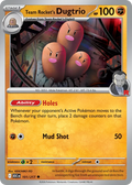Team Rocket's Dugtrio – 101/217 – Uncommon – Normal