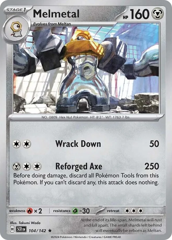 Melmetal – 104/142 – Rare – Holo Foil