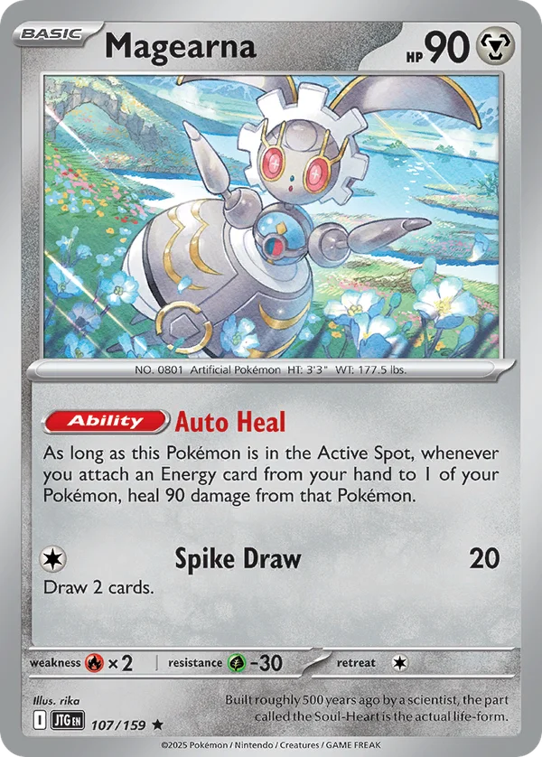 Magearna – 107/159 – Rare – Holo Foil