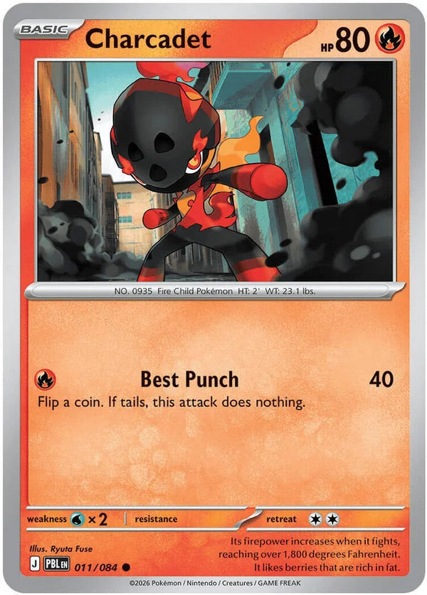 Charcadet – 011/084 – Common – Reverse Holo