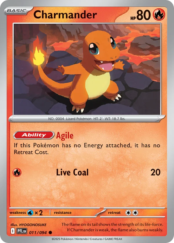 Charmander – 011/094 – Common – Normal