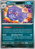 Weezing – 110/165 – Rare – Holo Foil