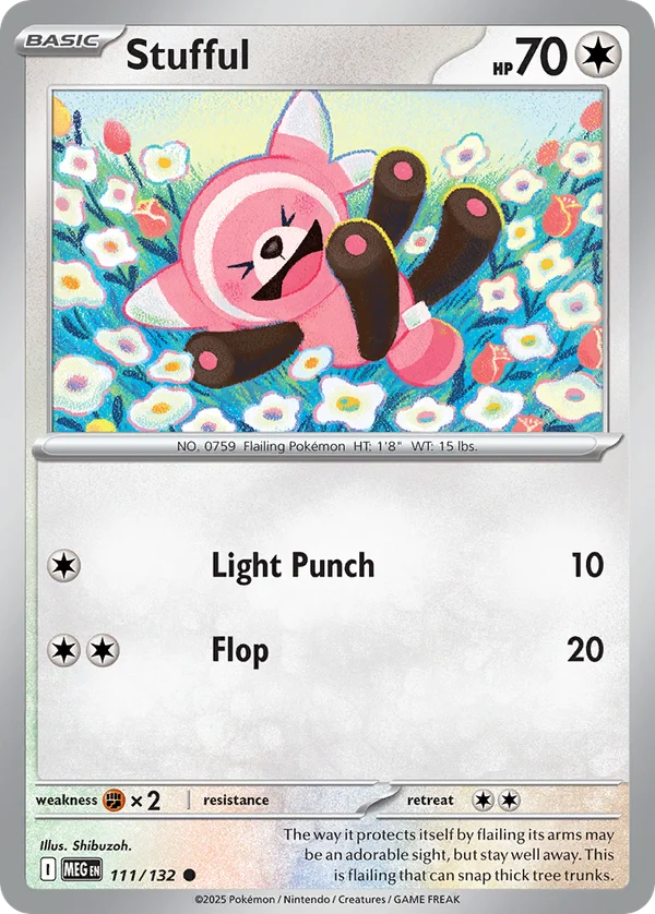 Stufful – 111/132 – Common – Reverse Holo