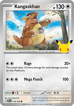 Kangaskhan – 114/128 – Common