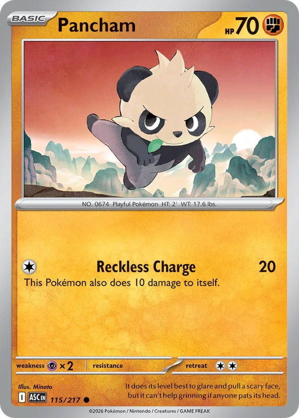Pancham – 115/217 – Common – Normal