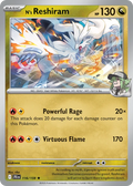 N's Reshiram – 116/159 – Rare – Holo Foil