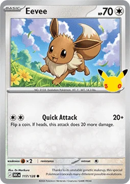 Eevee – 117/128 – Common