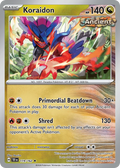 Koraidon – 119/162 – Rare – Holo Foil