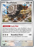 Bouffalant – 119/142 – Rare – Holo Foil