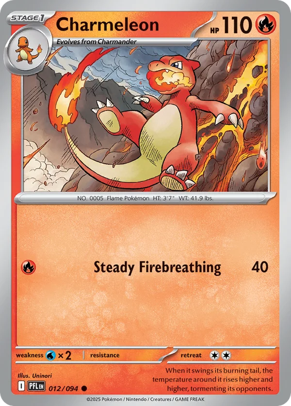 Charmeleon – 012/094 – Common – Normal