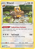 Bibarel – 121/172 – Rare Holo – Holo Foil