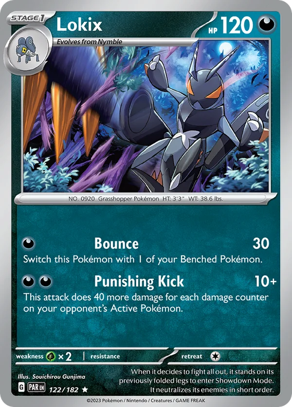 Lokix – 122/182 – Rare – Holo Foil