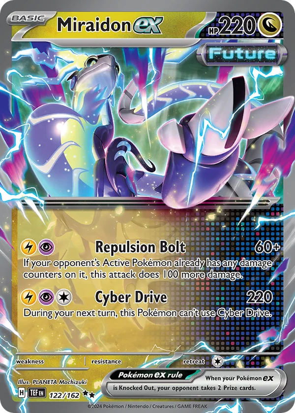 Miraidon ex – 122/162 – Double Rare