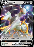 Arceus V – 122/172 – Rare Holo V