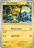Electabuzz – 125/165 – Common – Holo Foil
