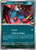 Team Rocket's Sneasel – 128/182 – Rare – Holo Foil