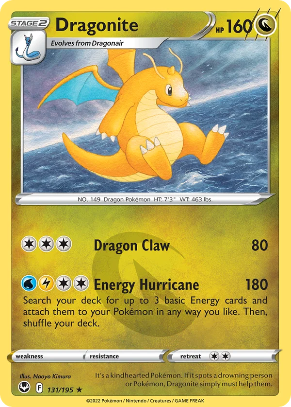 Dragonite – 131/195 – Rare Holo – Holo Foil