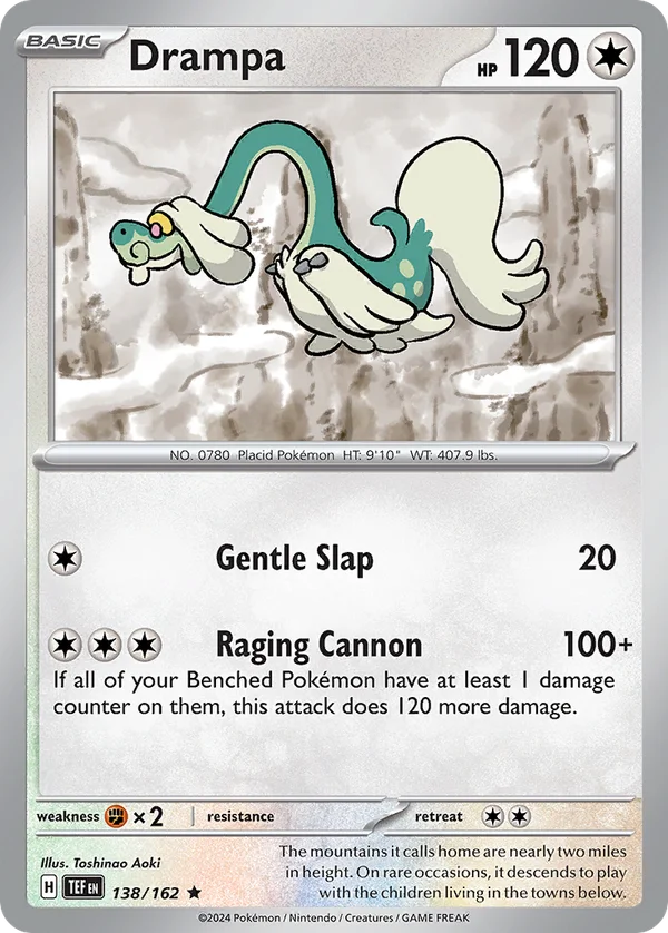 Drampa – 138/162 – Rare – Holo Foil