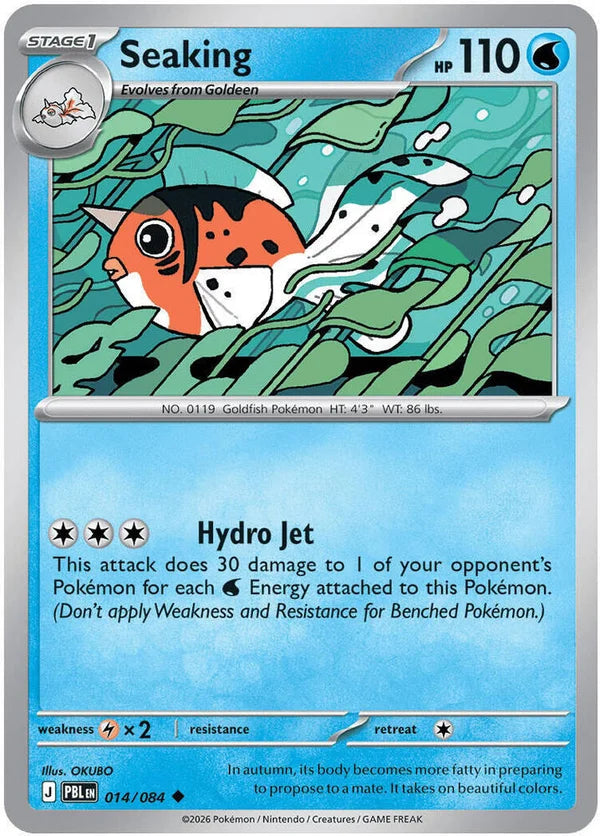 Seaking – 014/084 – Uncommon – Reverse Holo