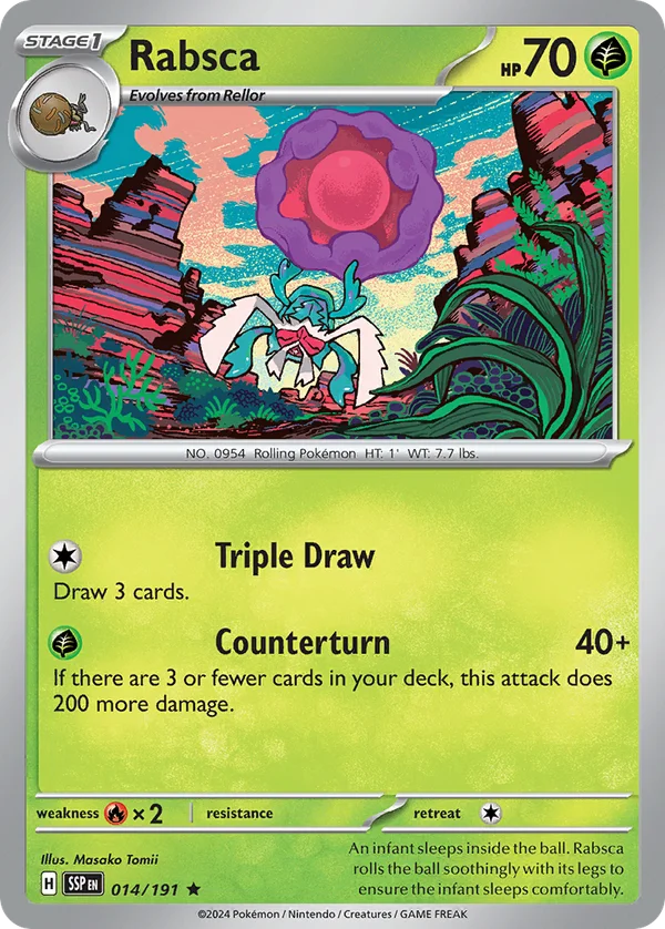 Rabsca – 014/191 – Rare – Holo Foil