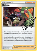 Raihan – 140/159 – Rare Holo – Holo Foil