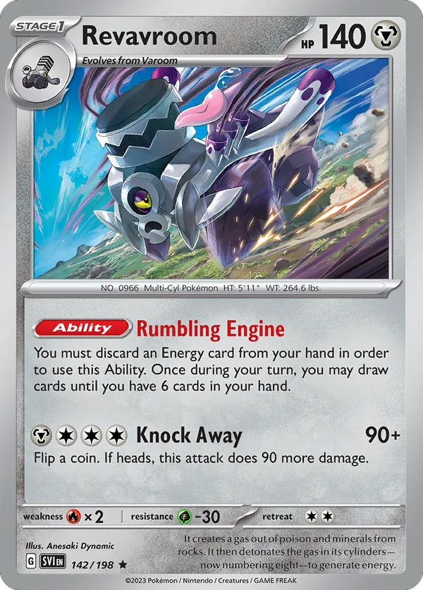 Revavroom – 142/198 – Rare – Holo Foil