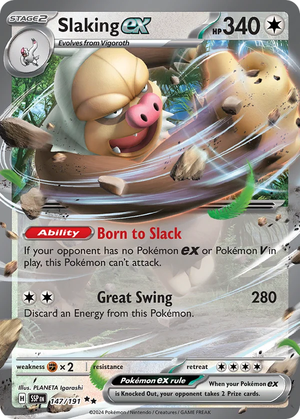 Slaking ex – 147/191 – Double Rare