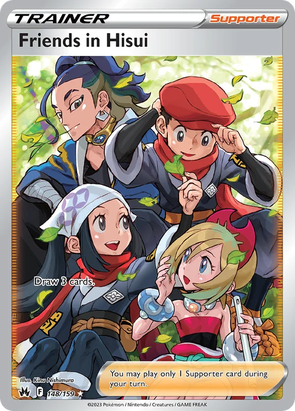 Friends in Hisui – 148/159 – Rare Ultra