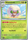 Whimsicott – 015/162 – Rare – Holo Foil