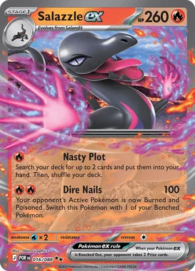 Salazzle ex – 016/088 – Double Rare