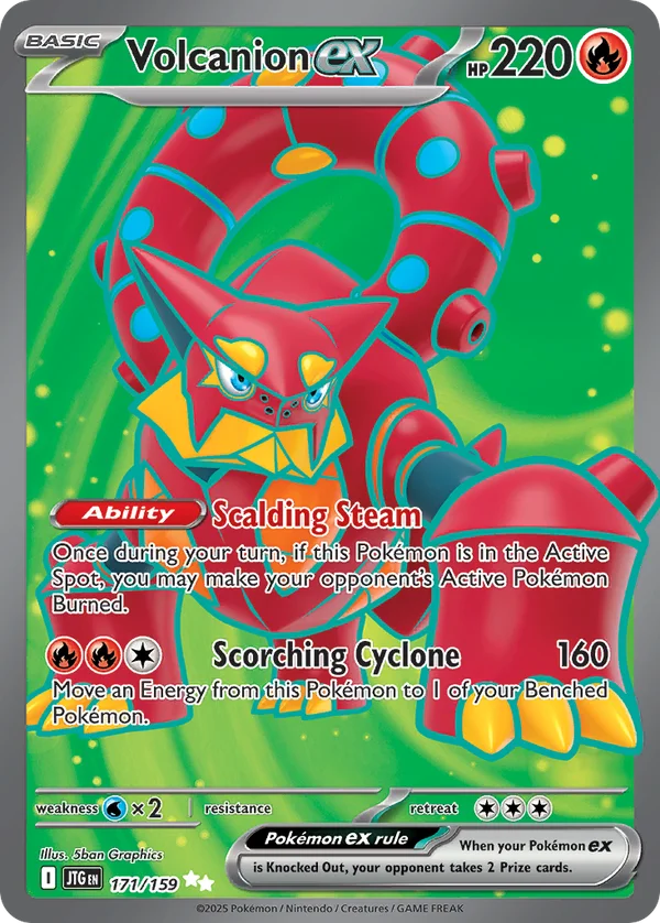 Volcanion ex – 171/159 – Ultra Rare