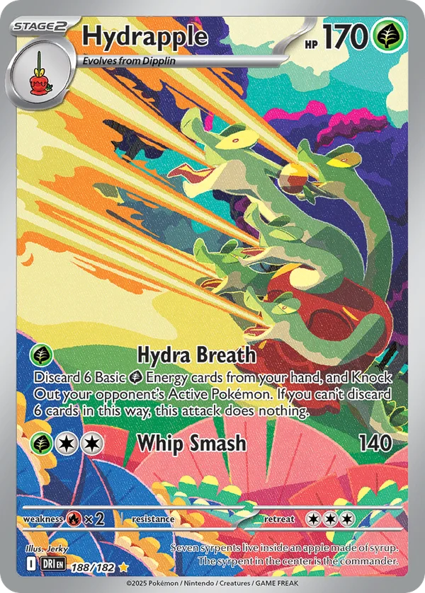 Hydrapple – 188/182 – Illustration Rare