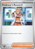 Professor's Research – 189/198 – Rare – Holo Foil