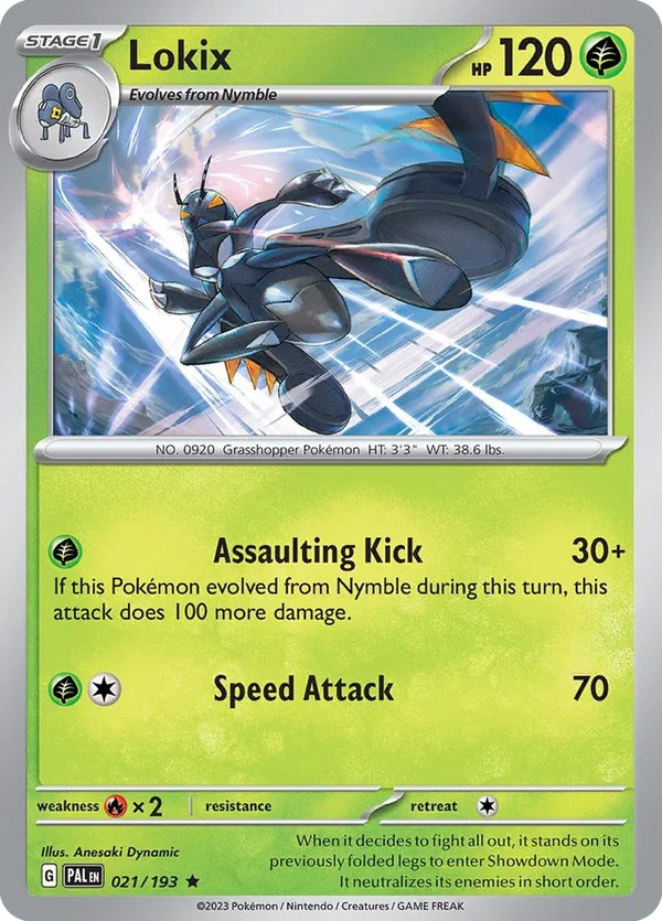 Lokix – 021/193 – Rare – Holo Foil