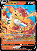 Simisear V – 022/159 – Rare Holo V
