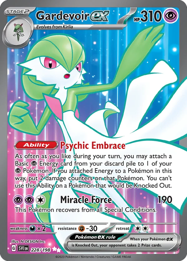 Gardevoir ex – 228/198 – Ultra Rare