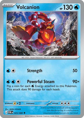 Volcanion – 025/088 – Uncommon – Normal