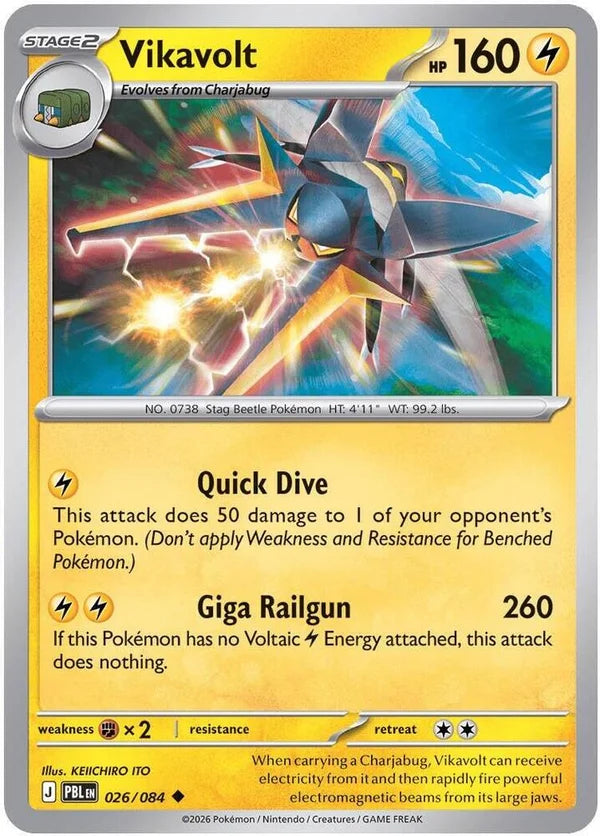 Vikavolt – 026/084 – Uncommon – Reverse Holo