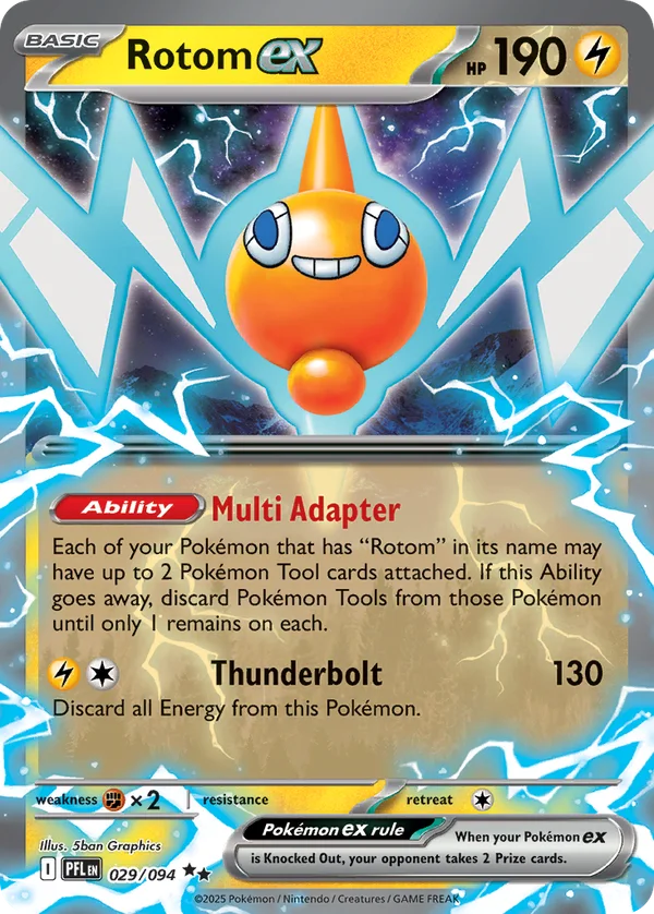 Rotom ex – 029/094 – Double Rare