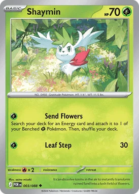 Shaymin – 003/088 – Uncommon – Normal