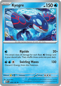 Kyogre – 034/132 – Rare – Holo Foil